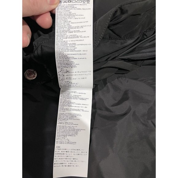 DSQUARED2 Mens Black Puffer Quilted Down Jacket Sz 50/Large NWT S74AM1097 - Picture 12 of 16